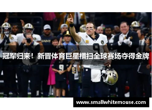 冠军归来！新晋体育巨星横扫全球赛场夺得金牌